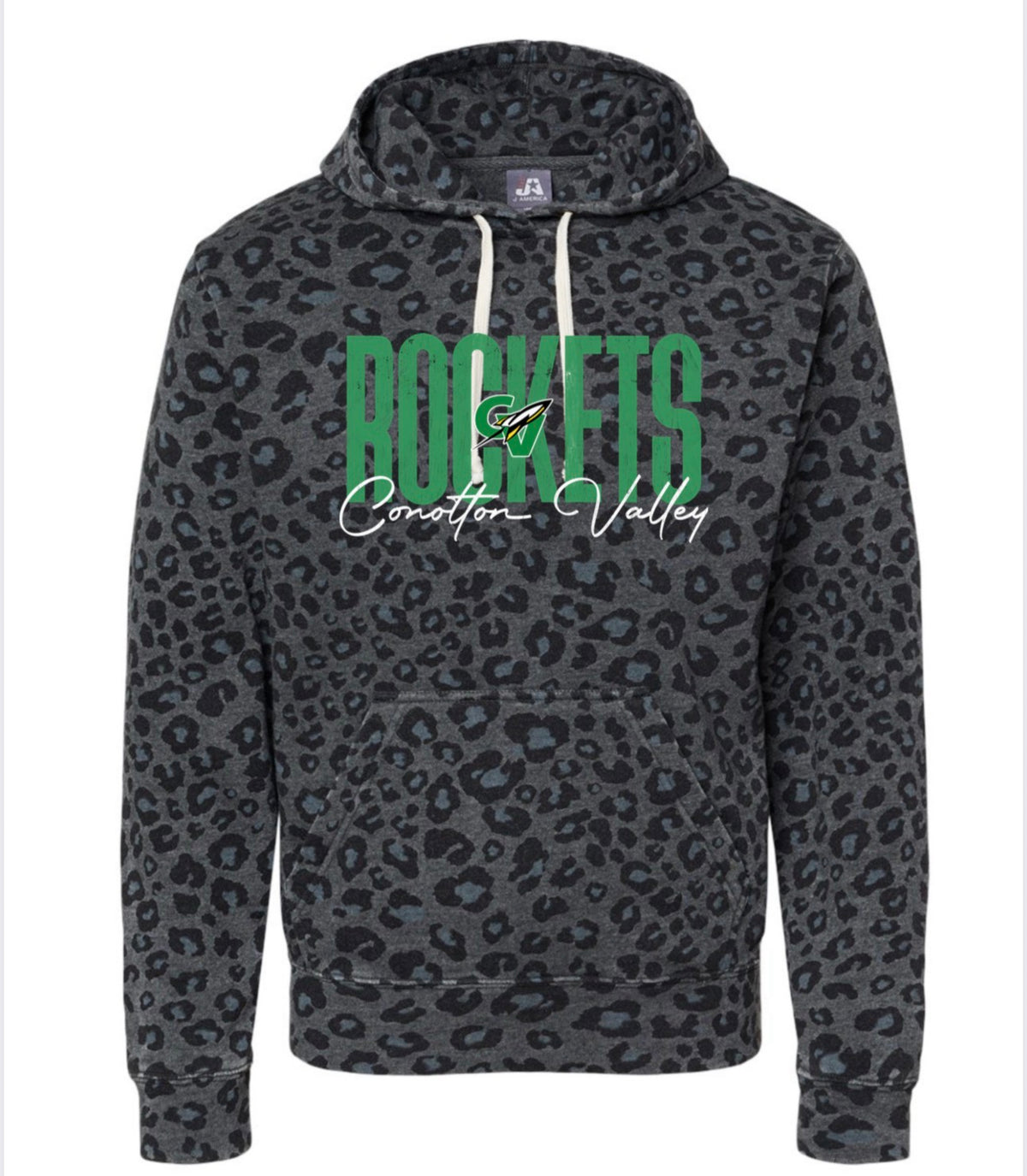 Triblend Fleece Hooded Sweatshirt