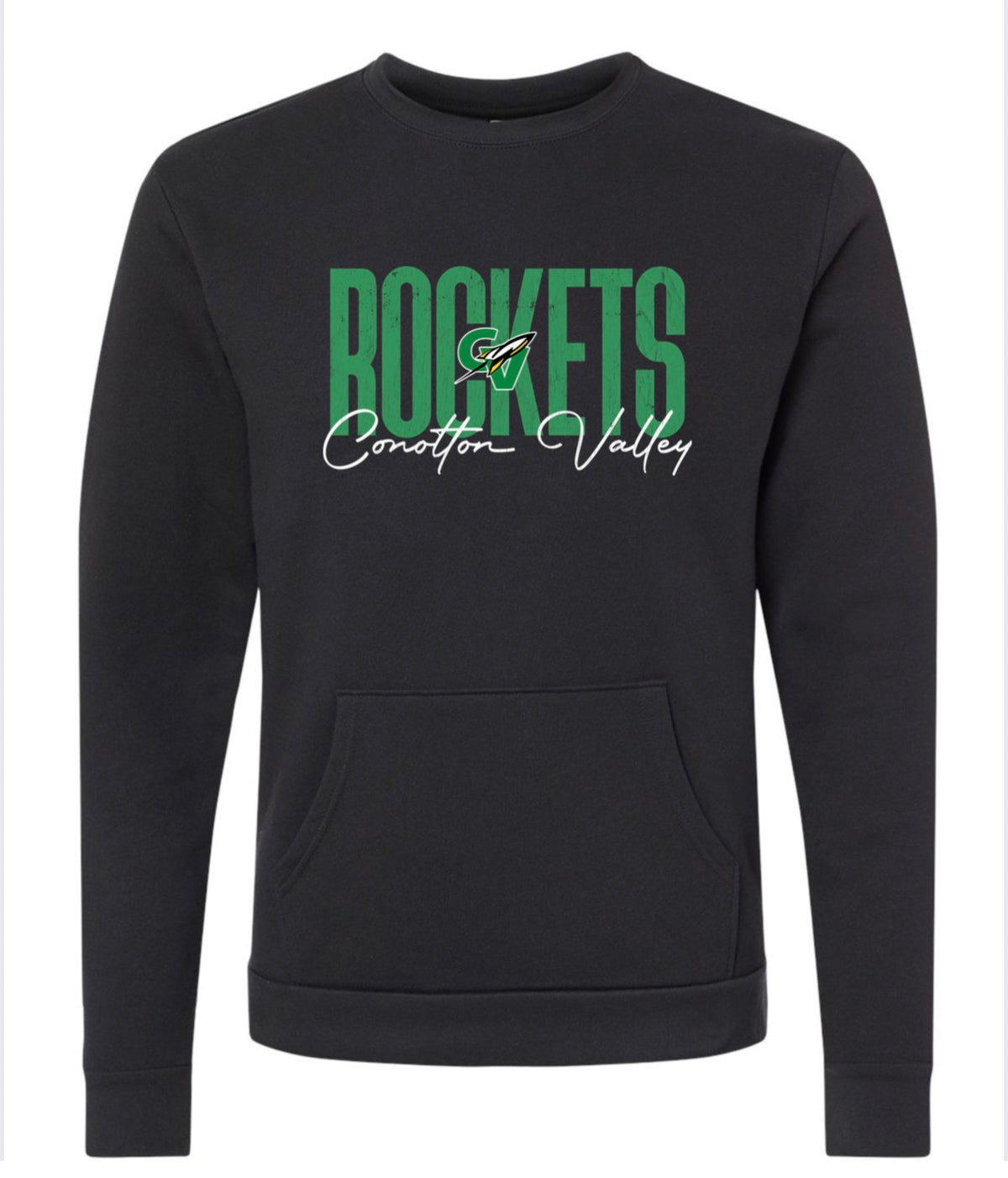 Unisex Santa Barbara Pocket Crewneck Sweatshirt