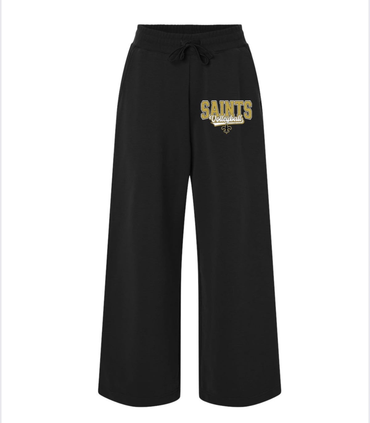 Women's French Terry Wide Leg Pants