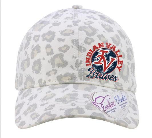 Women's Garment-Washed Fashion Print Cap