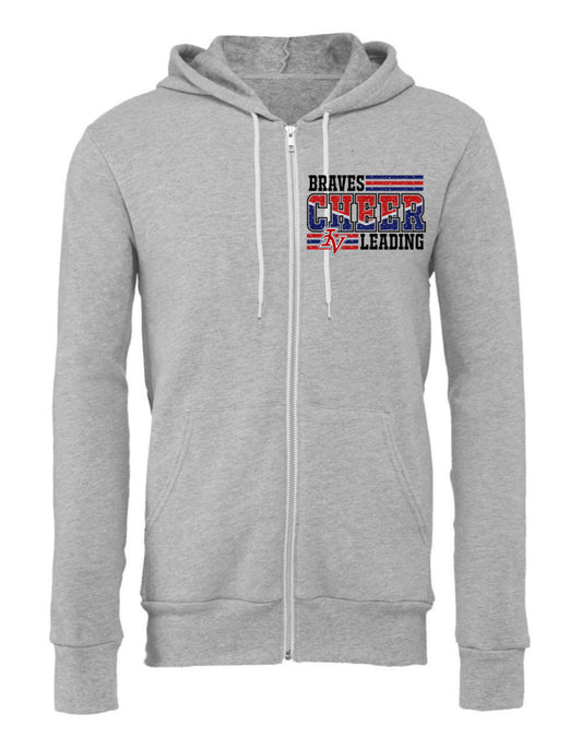 BELLA + CANVAS Sponge Fleece Full-Zip Hoodie