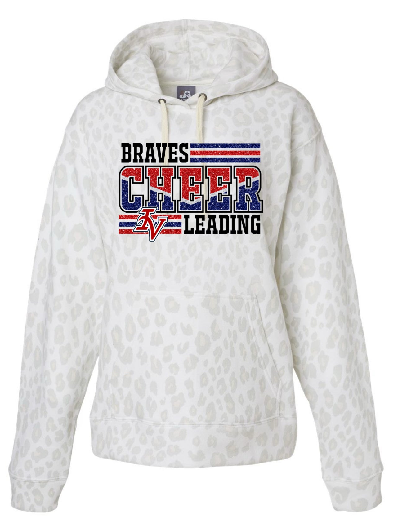 J. America Triblend Fleece Hooded Sweatshirt