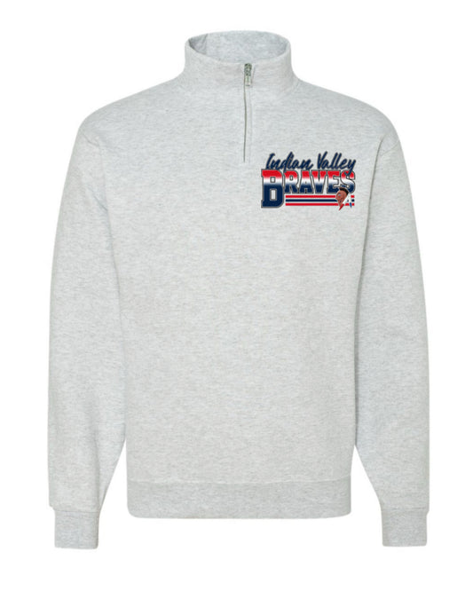 Nublend® Cadet Collar Quarter-Zip Sweatshirt
