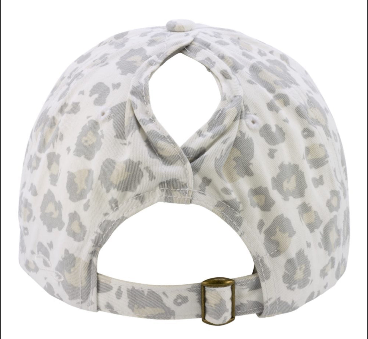 Women's Garment-Washed Fashion Print Cap