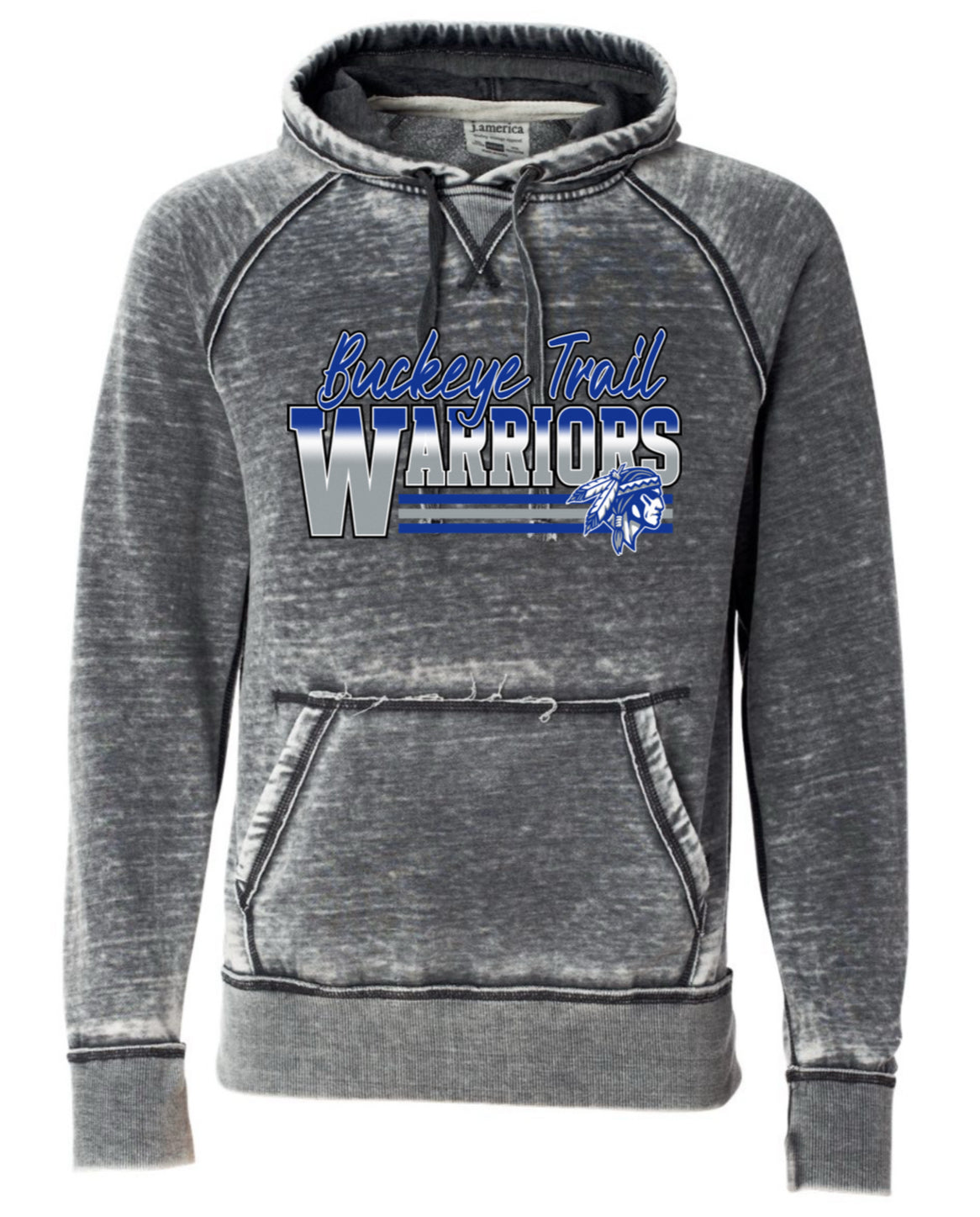 J. America Vintage Zen Fleece Hooded Sweatshirt
