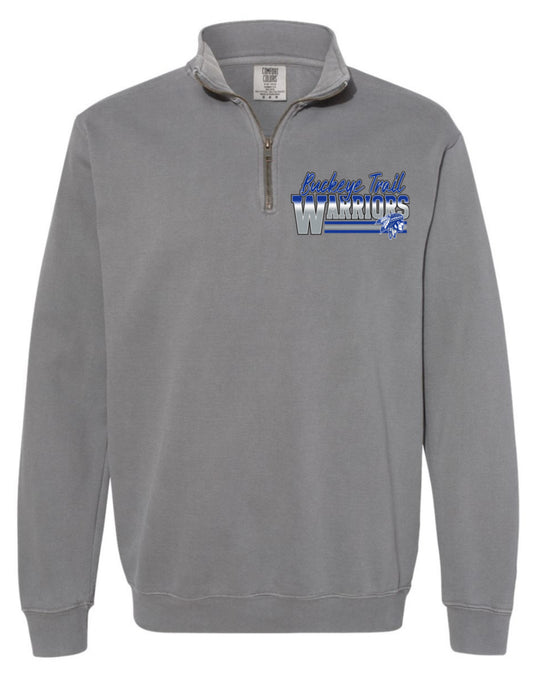 Comfort Colors Unisex Garment-Dyed Quarter Zip Sweatshirt