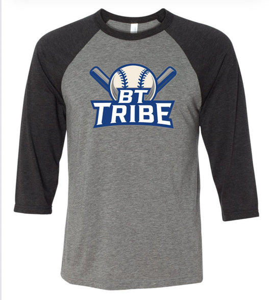 BELLA + CANVAS Unisex Three-Quarter Sleeve Baseball