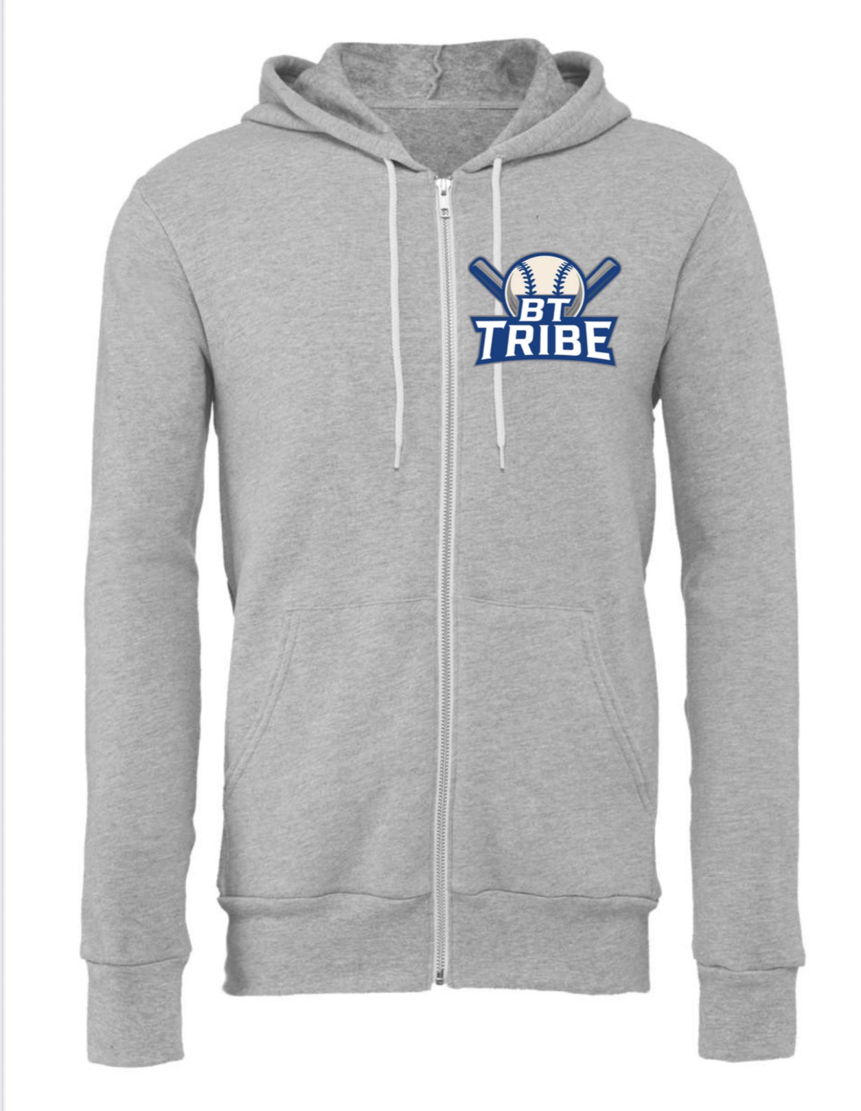 BELLA + CANVAS Sponge Fleece Full-Zip Hoodie