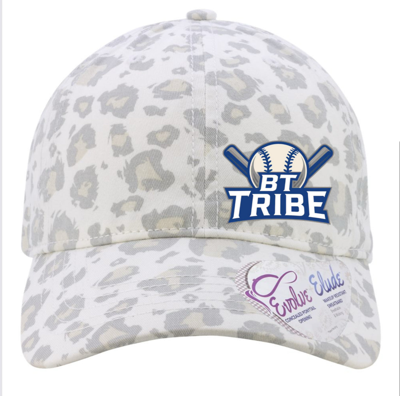 Infinity Her Women's Garment-Washed Fashion Print Ponytail Cap