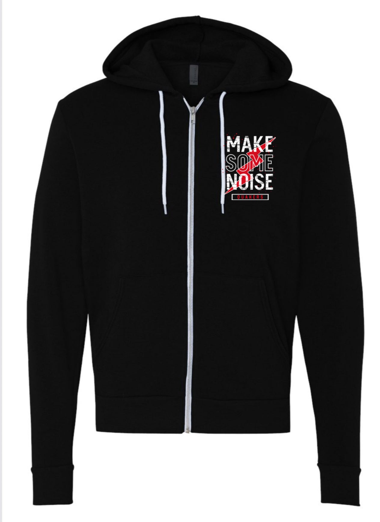 BELLA + CANVAS Sponge Fleece Full-Zip Hoodie