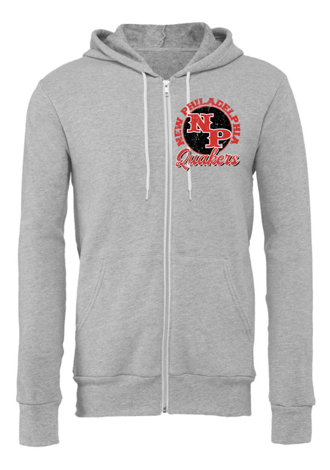BELLA + CANVAS Sponge Fleece Full-Zip Hoodie