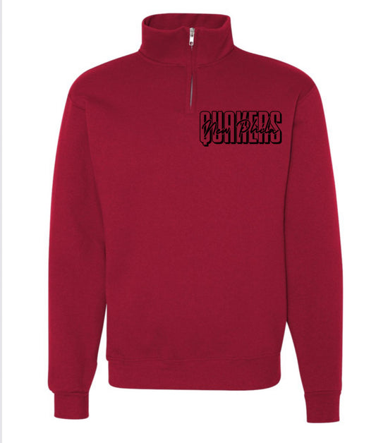 JERZEES Unisex Nublend® Cadet Collar Quarter-Zip Sweatshirt