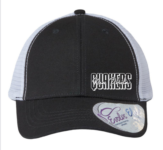 Women's Modern Trucker Ponytail Cap