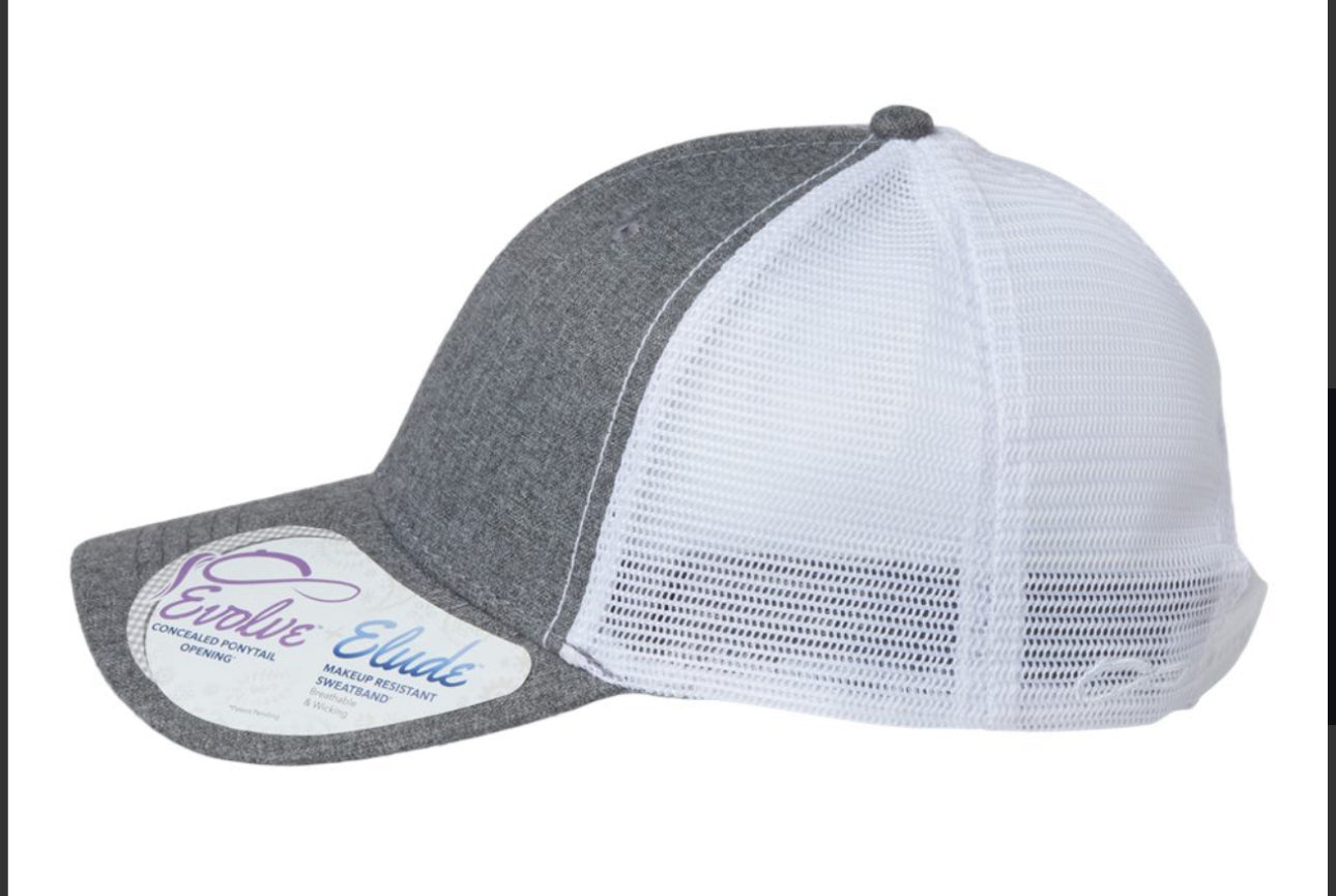 Women's Modern Trucker Ponytail Cap - Infinity Her