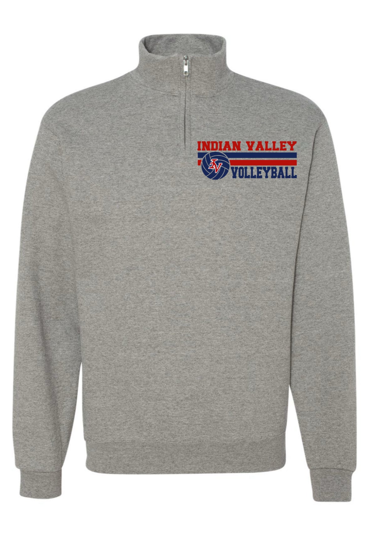Unisex Nublend® Cadet Collar Quarter-Zip Sweatshirt