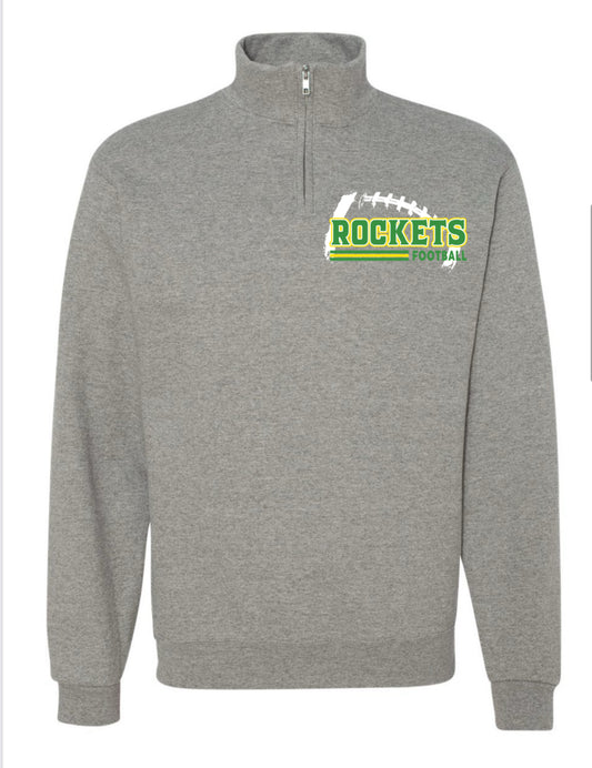 Unisex Nublend® Cadet Collar Quarter-Zip Sweatshirt