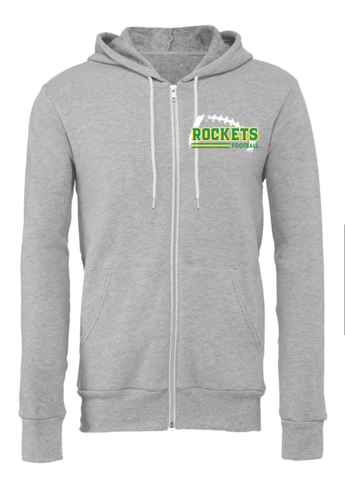 BELLA + CANVAS Sponge Fleece Full-Zip Hoodie