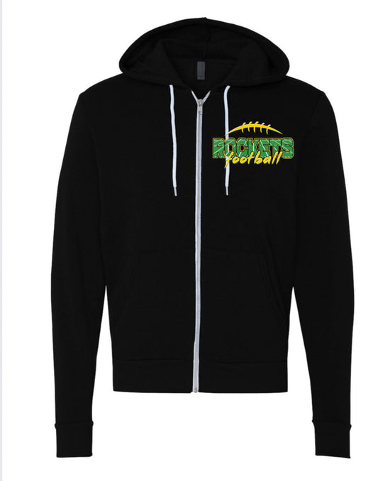 BELLA + CANVAS Unisex Sponge Fleece Full-Zip Hoodie Sweatshirt