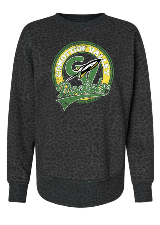 LAT Women's Weekend Fleece Crewneck Sweatshirt