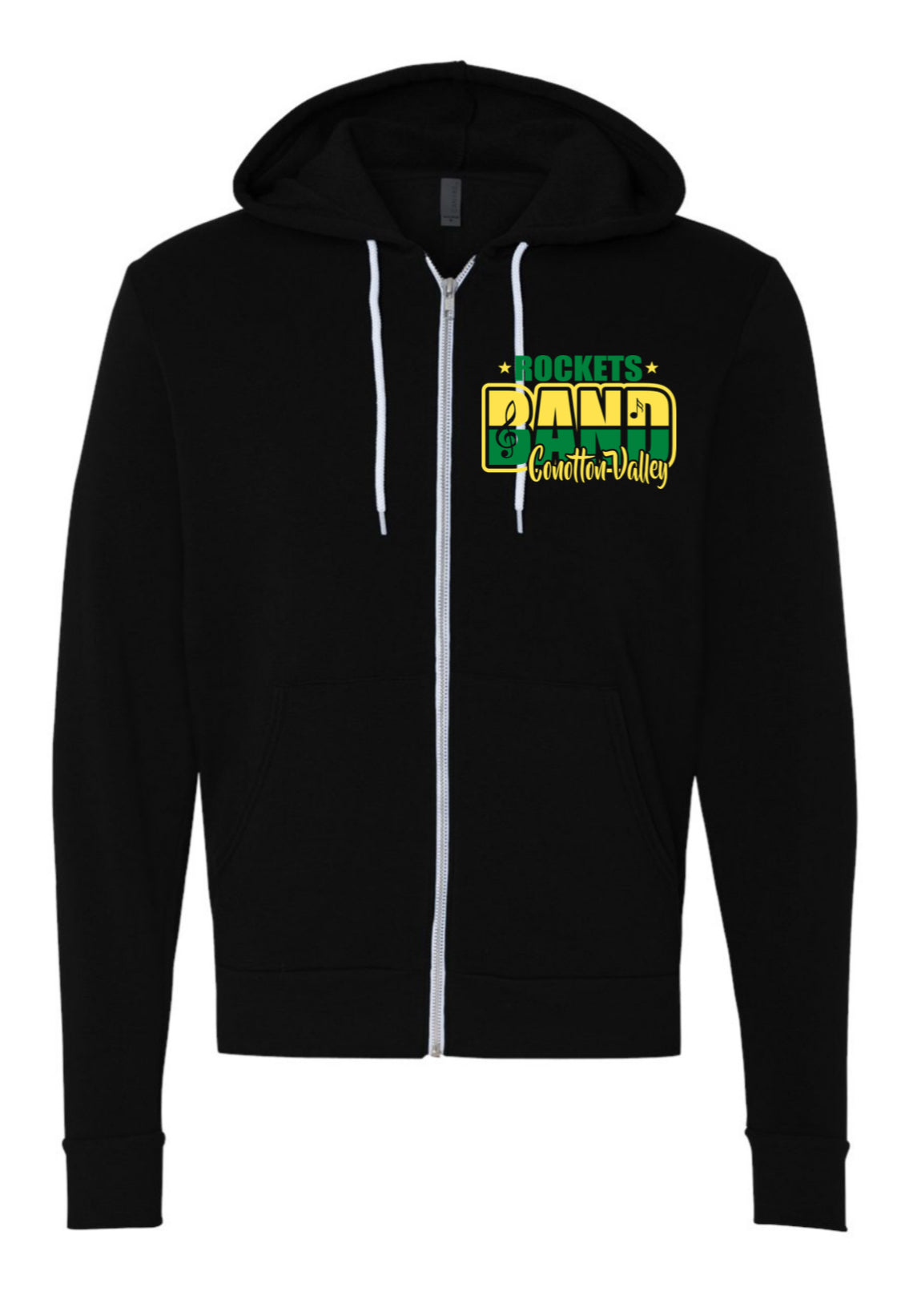 BELLA + CANVAS Unisex Sponge Fleece Full-Zip Hoodie Sweatshirt