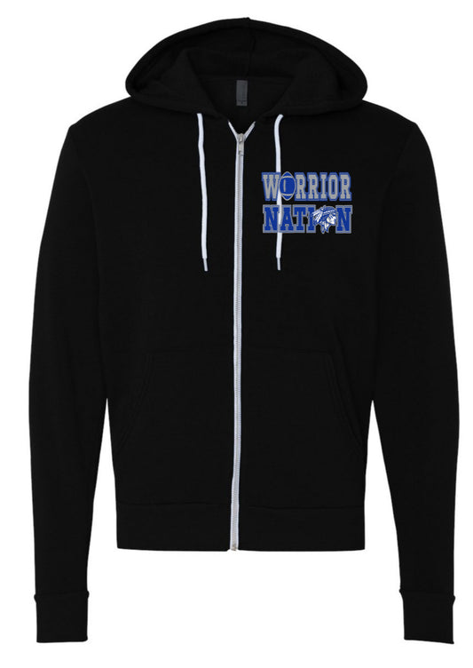 BELLA + CANVAS Unisex Sponge Fleece Full-Zip Hoodie Sweatshirt