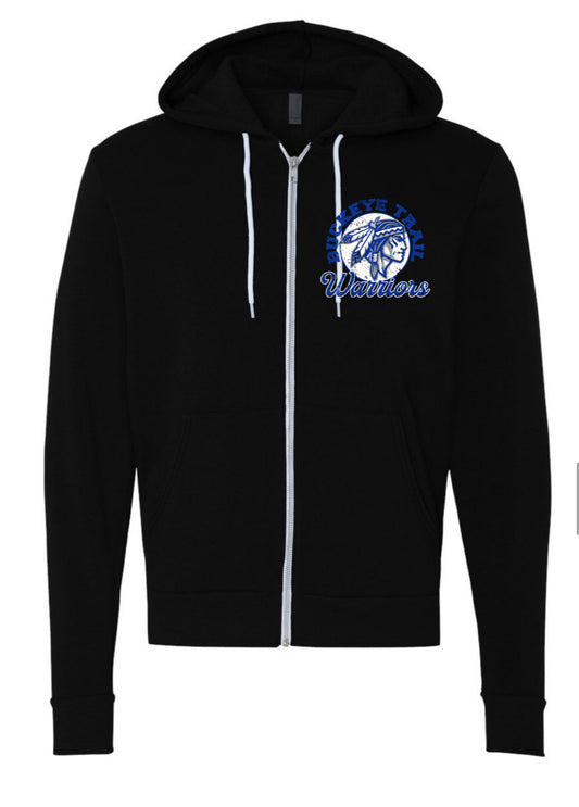 BELLA + CANVAS Unisex Sponge Fleece Full-Zip Hoodie Sweatshirt