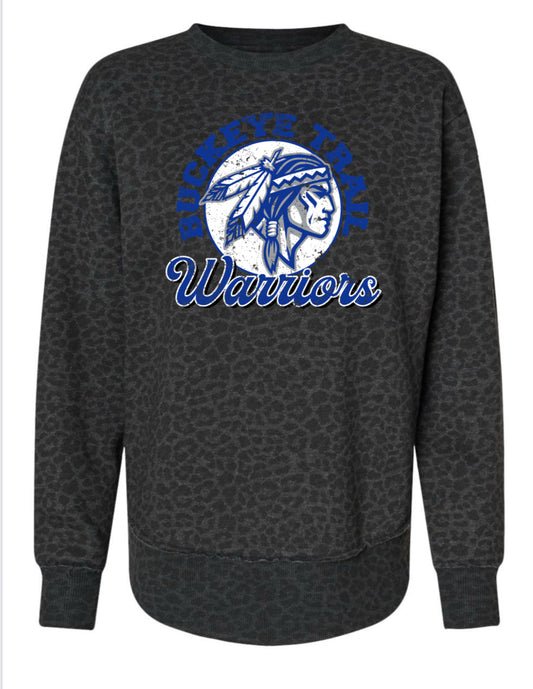 LAT Women's Weekend Fleece Crewneck Sweatshirt