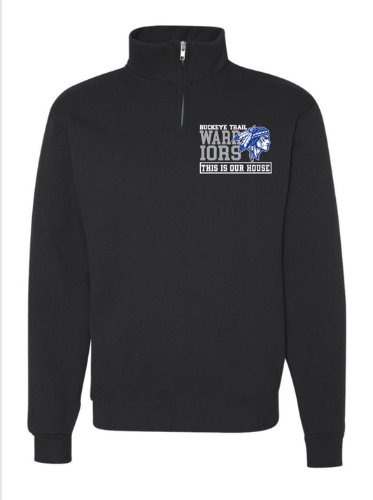 JERZEES Unisex Nublend® Cadet Collar Quarter-Zip Sweatshirt