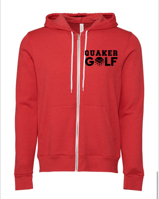 BELLA + CANVAS Unisex Sponge Fleece Full-Zip Hoodie Sweatshirt