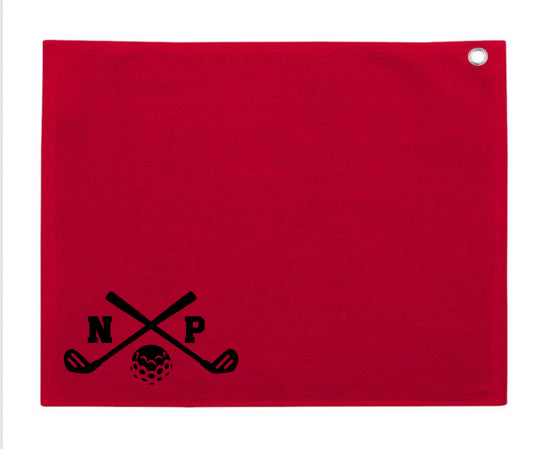 Velour Hemmed Towel with Grommet & Hook