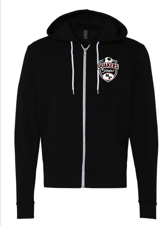 BELLA + CANVAS Unisex Sponge Fleece Full-Zip Hoodie Sweatshirt