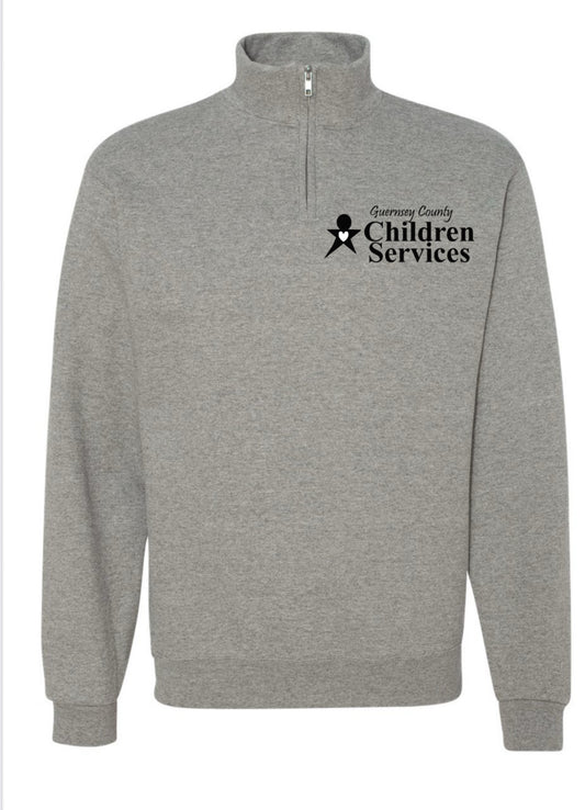 JERZEES Unisex Nublend® Cadet Collar Quarter-Zip Sweatshirt