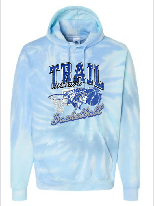 Colortone Unisex Tie-Dyed Hooded Sweatshirt