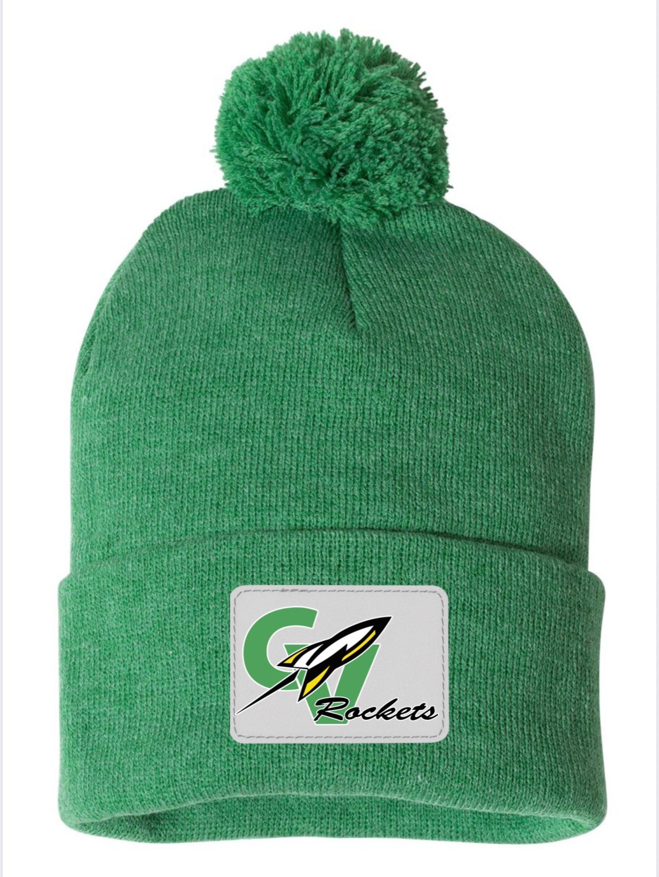 12" Pom-Pom Cuffed Beanie