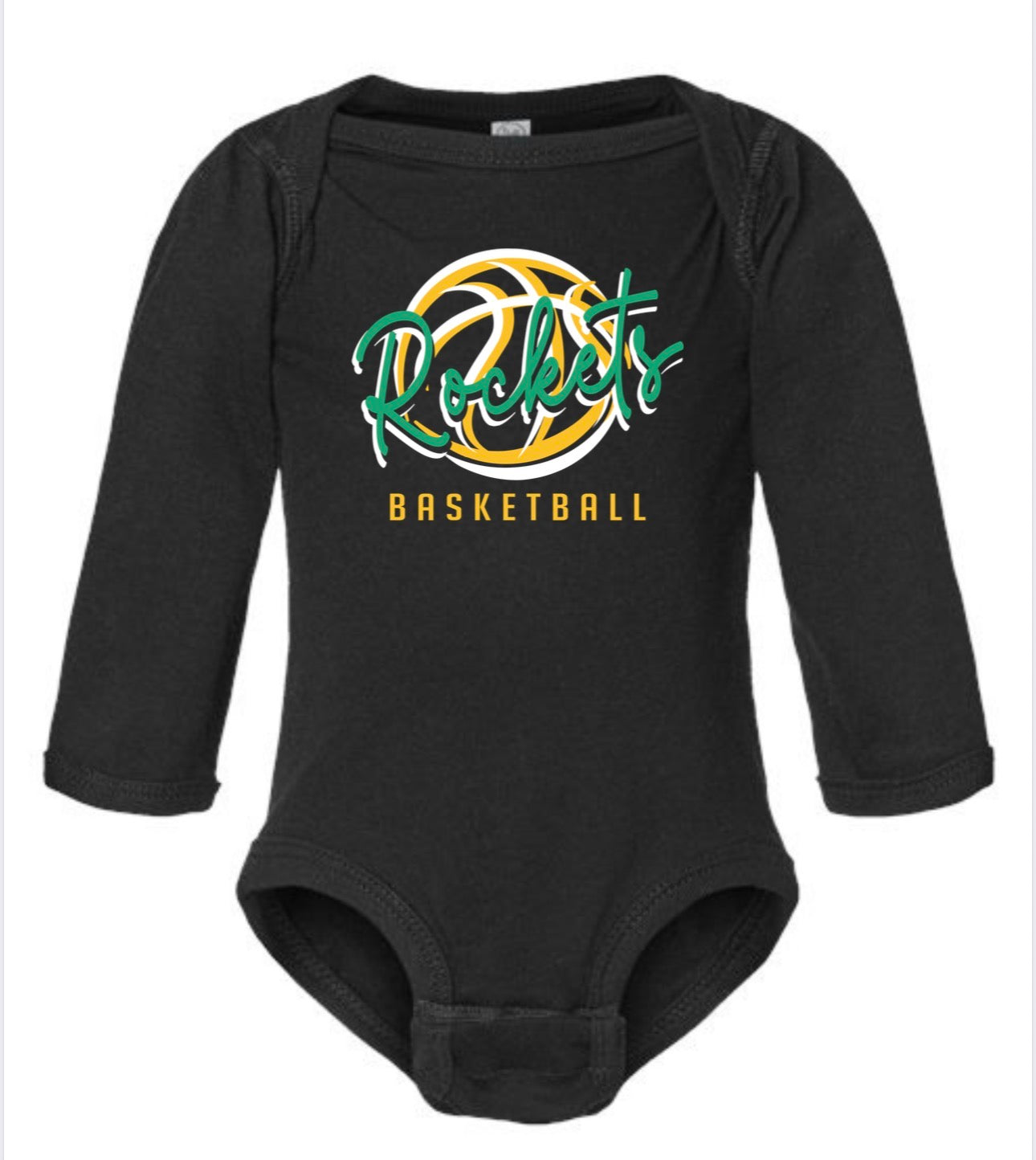 Rabbit Skins Infant Fine Jersey Long Sleeve Bodysuit